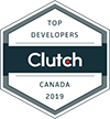Top developers Clutch Canada 2019 award